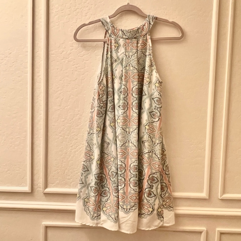 Charlotte Russe Multicolor Patterned Mini Dress